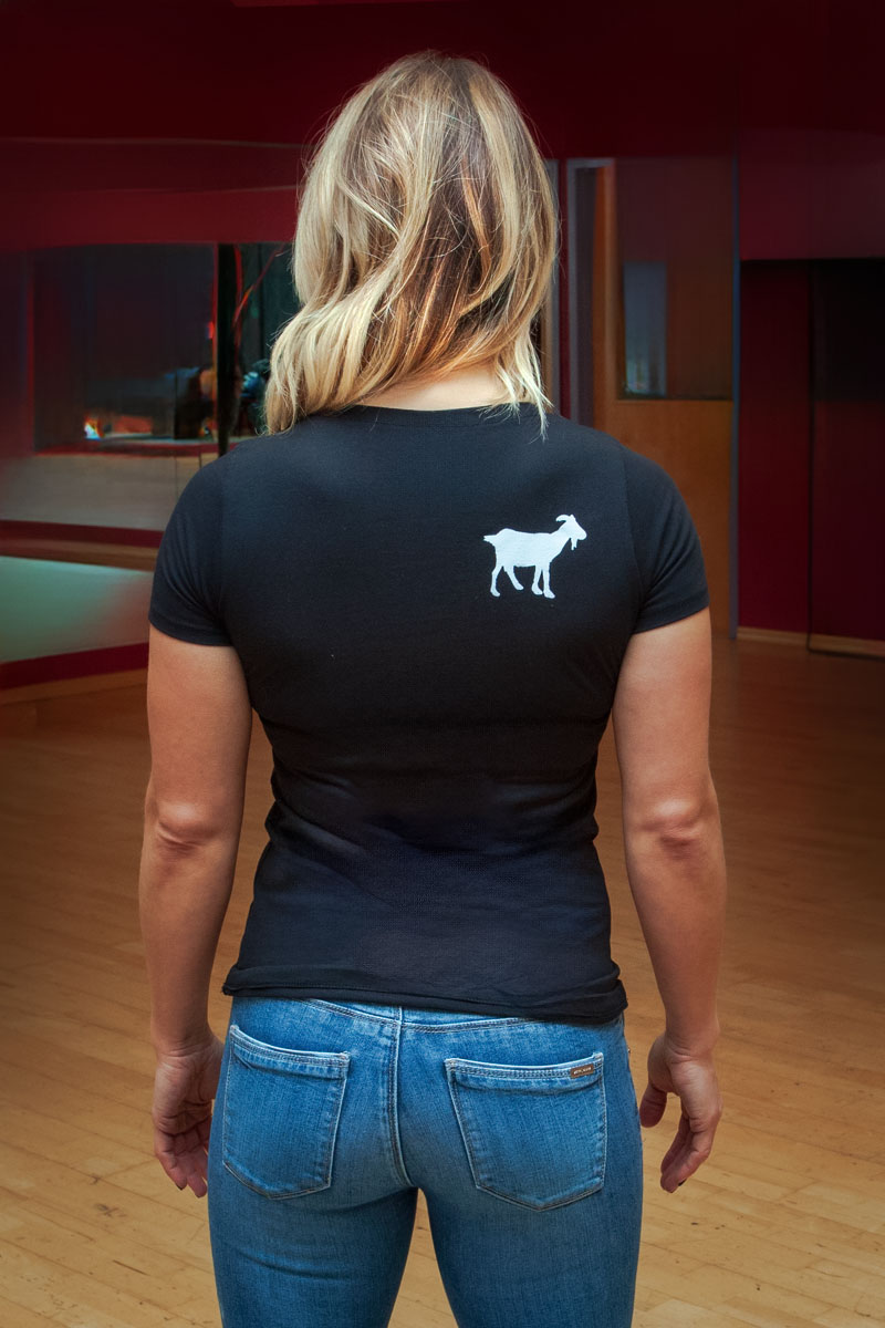 The Goat - Women's V-neck Tee - Hampton - Image 2